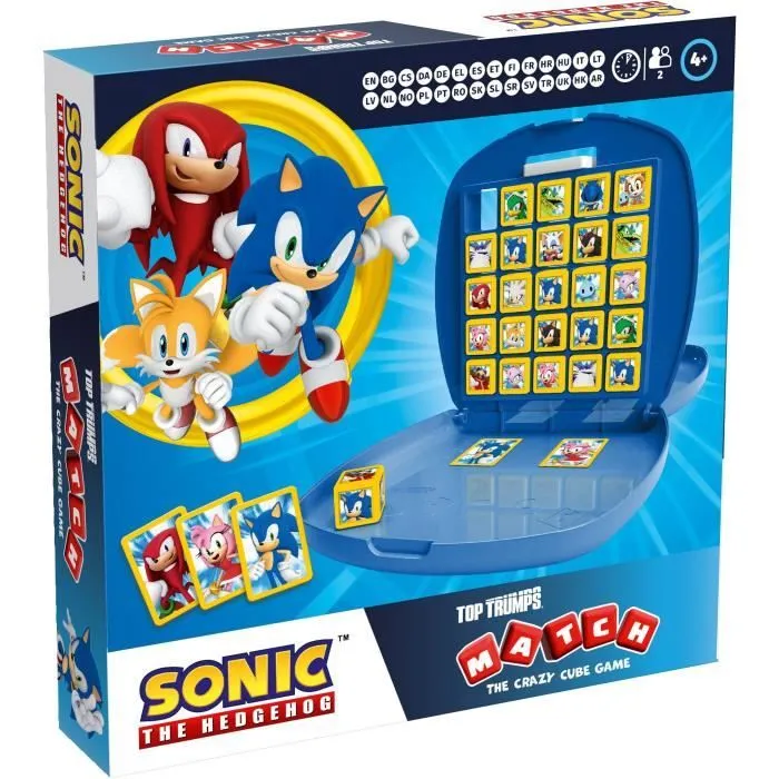 Winning Moves Match - Juego de mesa - Sonic The Hedgehog 2025 - WIN5036905060486