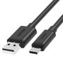 Unitek Cable USB-A 2.0 a USB-C 3m C14069BK
