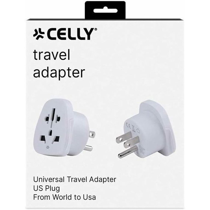 Cargador de Pared Celly TRAVELADAPTERUS