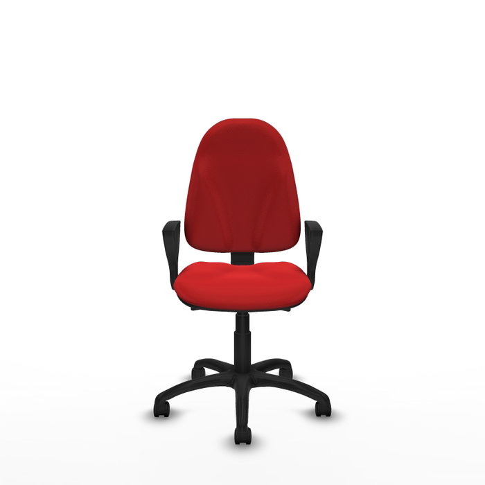 PIQUERAS Y CRESPO Silla de oficina Algarra Rojo Similpiel PIQUERAS Y CRESPO Silla de oficina Algarra Rojo Similpiel