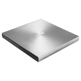 ASUS ZenDrive U8M SDRW-08U8M-U - Unidad óptica externa DVD±RW para sobremesa/portátil, color plata, escritura CD 24x/DVD 8x