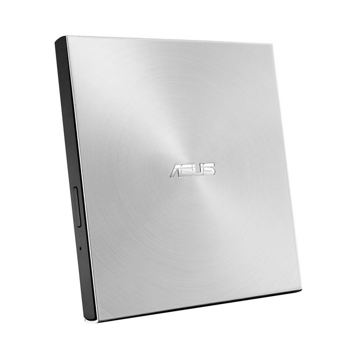 ASUS ZenDrive U8M SDRW-08U8M-U Grabadora de DVD Externa con M-DISC y USB-C, Plata