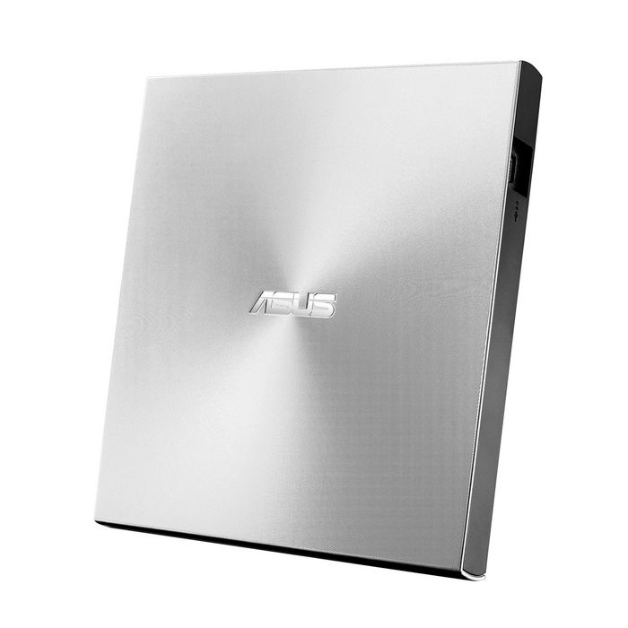 ASUS ZenDrive U8M SDRW-08U8M-U Grabadora de DVD Externa con M-DISC y USB-C, Plata