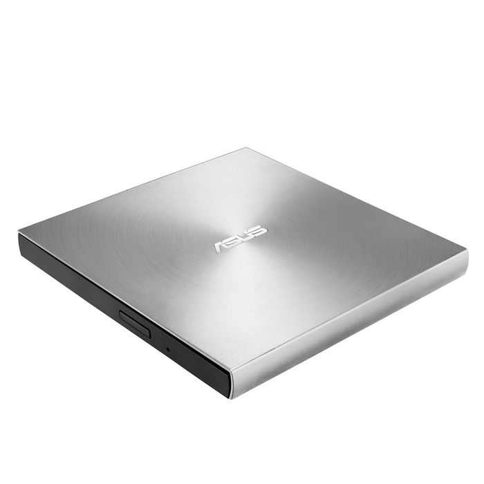 ASUS ZenDrive U8M SDRW-08U8M-U Grabadora de DVD Externa con M-DISC y USB-C, Plata