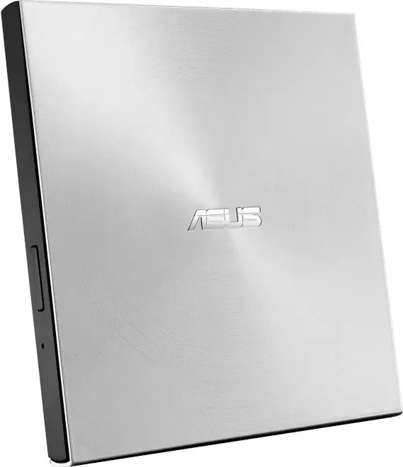 ASUS ZenDrive U8M SDRW-08U8M-U Grabadora de DVD Externa con M-DISC y USB-C, Plata