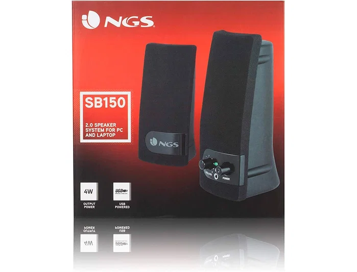 NGS SoundBand 150 Altavoces Multimedia 2.0 Negro NGS SoundBand 150 Altavoces Multimedia 2.0 Negro