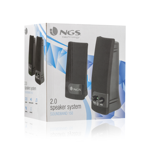 NGS Soundband 150 Altavoces Multimedia 2.0 4W Negro
