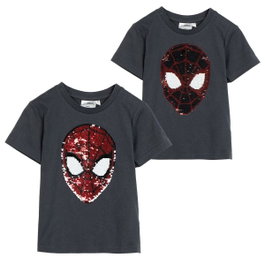Cerdá Camiseta Corta Single Jersey Spiderman 6 Años Gris Oscuro
