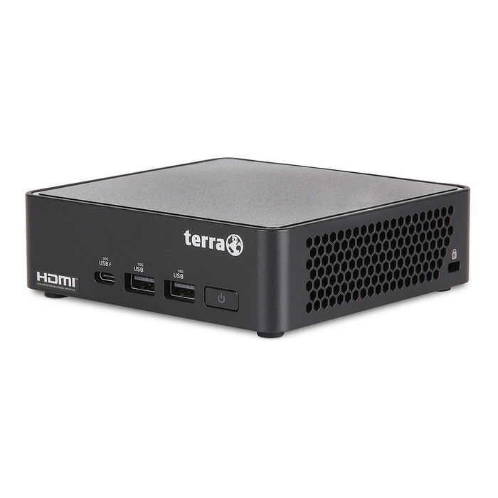 Terra PC-Micro 6000 SILENT GREENLINE - Micro PC con Intel Core Ultra 5 125H, 16 GB RAM, SSD 500 GB, Windows 11 Pro - Negro