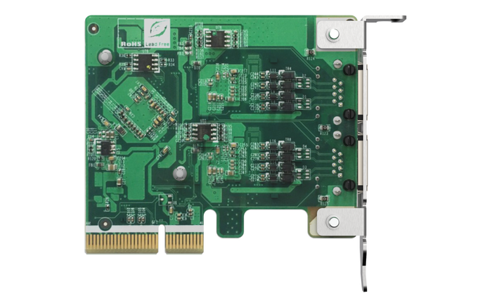 QNAP QXG-2G2T-i225 Tarjeta de expansión de red Dual-Port 2.5GbE RJ-45 QNAP QXG-2G2T-i225 Tarjeta de expansión de red Dual-Port 2.5GbE RJ-45