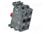 ABB Bloques de Contactos 22mm para Placa Frontal NC x2