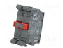 ABB Bloques de Contactos 22mm para Placa Frontal NC x2