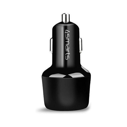 4smarts VoltRoad Ultimate Cargador de Coche 83W con PD y QC Negro