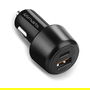 4smarts VoltRoad Ultimate Cargador de Coche 83W con PD y QC Negro
