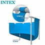 Intex Piscina Frame Rectangular 450X220X84Cm con Bomba