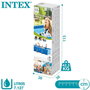 Intex Piscina Rectangular Frame 450x220x84cm con Bomba y Capacidad 7127L PVC+METAL