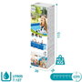Intex Piscina Rectangular Frame 450x220x84cm con Bomba y Capacidad 7127L PVC+METAL