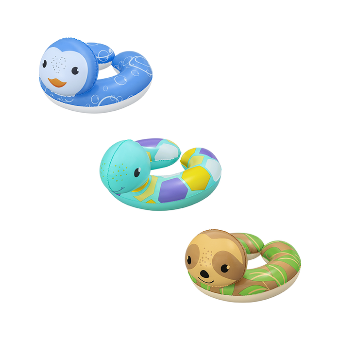 Bestway Flotador Hinchable Animales Color Surtido 50x46/50x52 cm +3 a 6 Años Playa y Piscina 36405