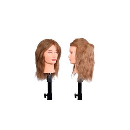 Bifull Cabeza de Maniquí Rubio Oscuro 35-40 cm 100% Cabello Humano