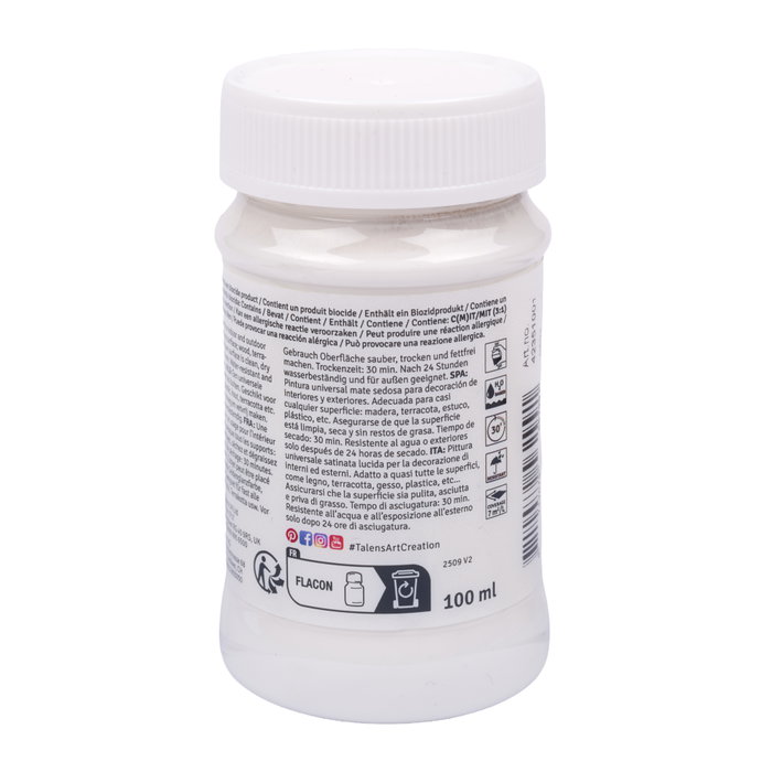 Talens Art Creation TAC INT/EXT Blanco puro 100ml
