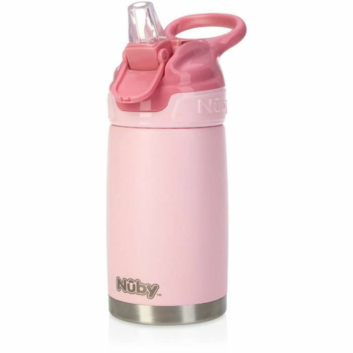 Nuby Botella térmica de 300 ml - Acero inoxidable - Rosa Nuby Botella térmica de 300 ml - Acero inoxidable - Rosa