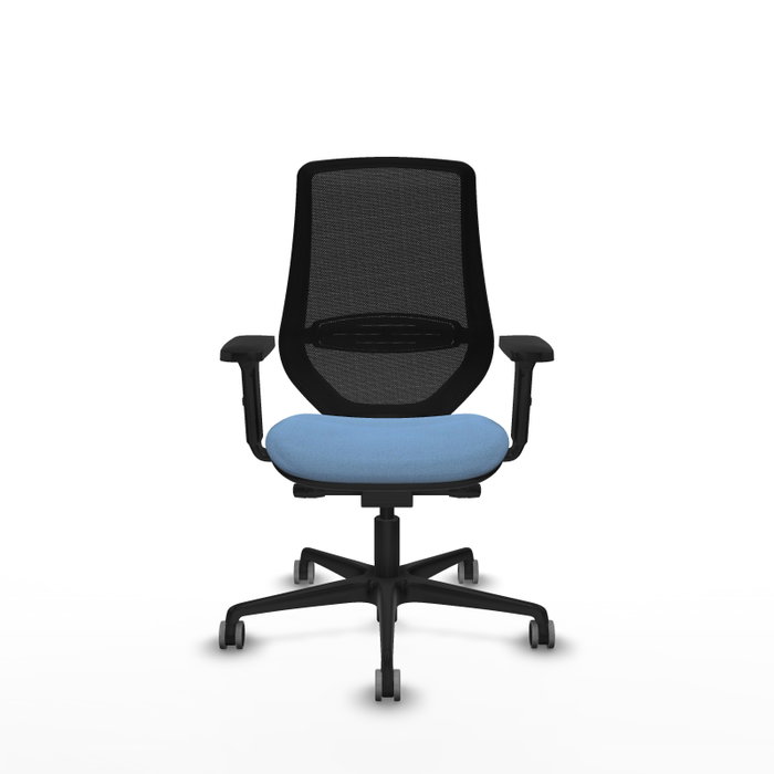 PIQUERAS Y CRESPO Silla de oficina Mardos con mecanismo Sincro/Traslack, Azul cielo PIQUERAS Y CRESPO Silla de oficina Mardos con mecanismo Sincro/Traslack, Azul cielo