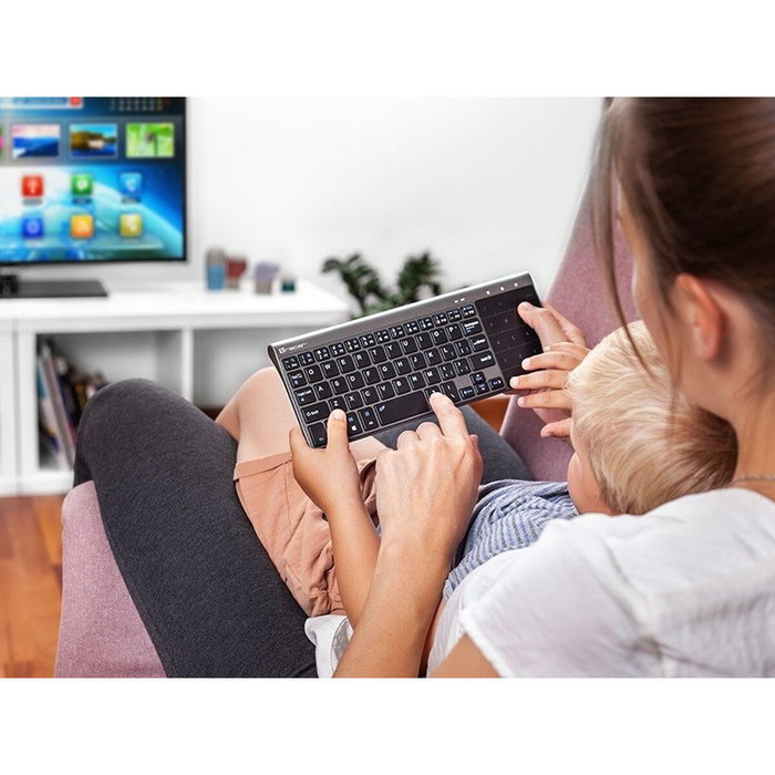 Tracer Expert RF Teclado Inalámbrico con Touchpad Gris Tracer Expert RF Teclado Inalámbrico con Touchpad Gris