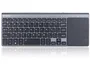 Tracer Expert RF 2.4 GHz Teclado Inalámbrico con Touchpad, Distribución Polaca, Negro