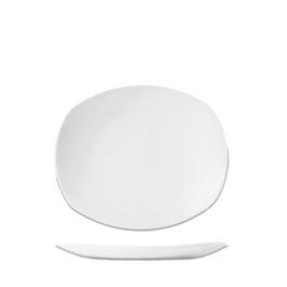 Steelite Plato Llano Oval Taste 15x12.5 cm, Vajilla Vitro Porcelana (Set de 36)