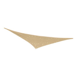 Toldo de ocultación con LED solar beige 3 x 3 x 3 m