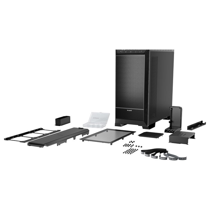 be quiet! Dark Base Pro 901 Black Full Tower PC Negro ATX EATX micro ATX Mini-ATX XL-ATX Aluminio Vidrio Acero Juego