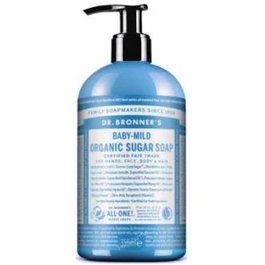Dr. Bronner's Jabón de Azúcar para Bebés Neutral 355 mL
