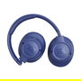 JBL JBLT730BTBLU Auriculares Diadema Tune 730BT Inalámbricos Bluetooth 6.0 Azul, 76h Autonomía, Llamadas y Música, Plegables, USB Tipo C