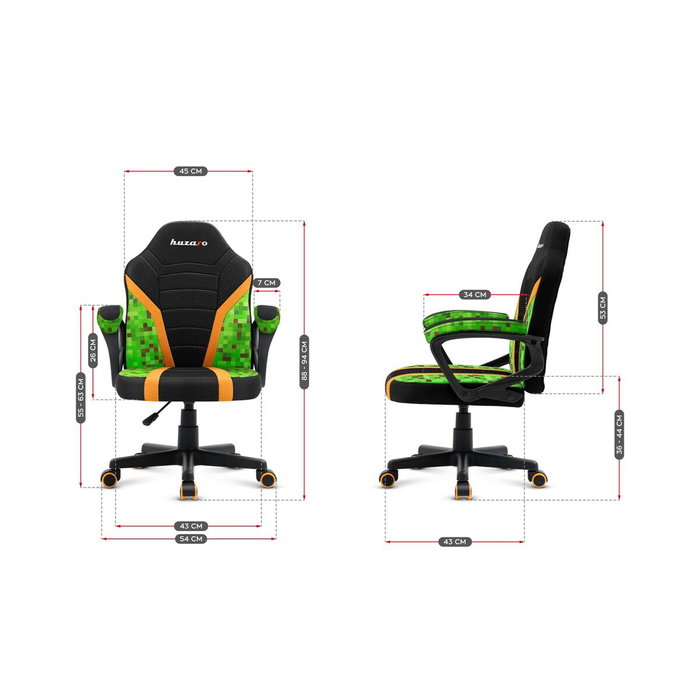 Silla Gaming Huzaro HZ-Ranger 1.0 Pixel mesh Estampado Silla Gaming Huzaro HZ-Ranger 1.0 Pixel mesh Estampado
