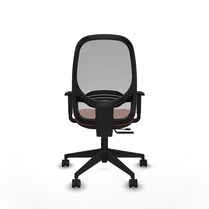 PIQUERAS Y CRESPO Silla de oficina Cilanco con mecanismo Sincro/Traslack Marrón y Gris PIQUERAS Y CRESPO Silla de oficina Cilanco con mecanismo Sincro/Traslack Marrón y Gris