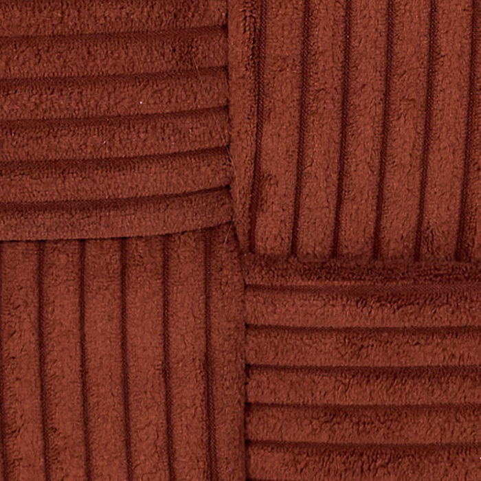 Home Deco Factory Puf Trenzado Scott Terracota Cocooning