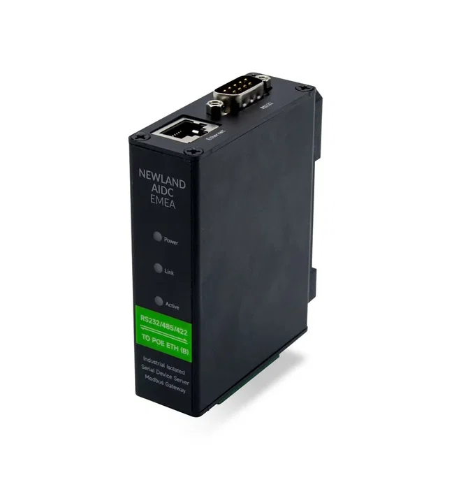 Newland NVH220 v2, bt industrial Lector de códigos de barras portátil 1D/2D CMOS Negro