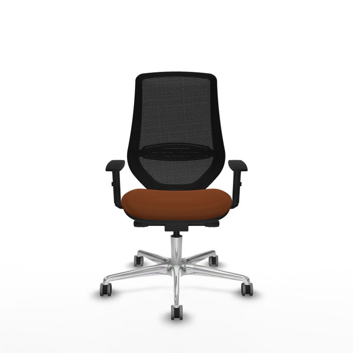PIQUERAS Y CRESPO Silla de oficina Mardos con mecanismo Sincro/Traslack, Marrón y Negro PIQUERAS Y CRESPO Silla de oficina Mardos con mecanismo Sincro/Traslack, Marrón y Negro