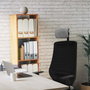 PIQUERAS Y CRESPO Silla de oficina Mardos con mecanismo Sincro/Traslack Verde petróleo y Negro