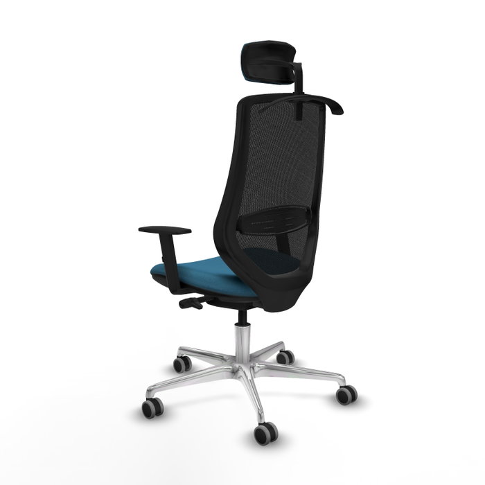 PIQUERAS Y CRESPO Silla de oficina Mardos con mecanismo Sincro/Traslack Verde petróleo y Negro PIQUERAS Y CRESPO Silla de oficina Mardos con mecanismo Sincro/Traslack Verde petróleo y Negro