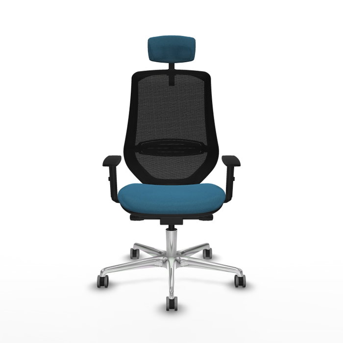PIQUERAS Y CRESPO Silla de oficina Mardos con mecanismo Sincro/Traslack Verde petróleo y Negro PIQUERAS Y CRESPO Silla de oficina Mardos con mecanismo Sincro/Traslack Verde petróleo y Negro