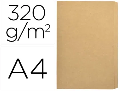 Gio Subcarpeta Cartulina Folio Pocket Bolsa con Solapa Kraft Bicolor 320g/m² 355x283x105 mm Certificado Blue Angel Gio Subcarpeta Cartulina Folio Pocket Bolsa con Solapa Kraft Bicolor 320g/m² 355x283x105 mm Certificado Blue Angel