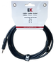 Ek Cable Extensor Mini Jack Estéreo Macho a Mini Jack Estéreo Hembra 3m