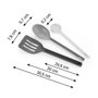 Tescoma Set de 3 Utensilios de Cocina Compact en Nailon
