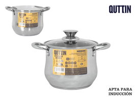 Quttin Olla NEW NERON de 20cm (4L) en Acero Inoxidable