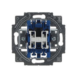 BUSCH-JAEGER 2400/5 USK Interruptor oscilante Azul, Cromo