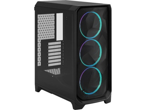 Fractal Design Meshify 3 Black RGB TG Light Tint FD-C-MES3A-06 Caja de PC Torre Media