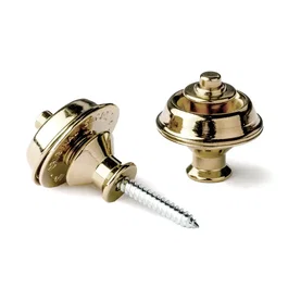 Dunlop Cierre de correa Straplok Dual Design Brass