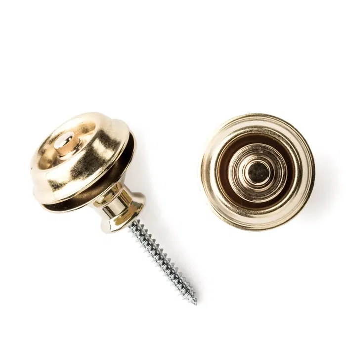 Dunlop Cierre de correa Straplok Dual Design Brass
