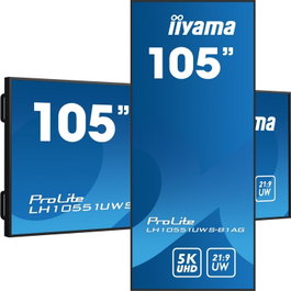 iiyama LH10551UWS-B1AG 105-inch 5K UltraWide Monitor IPS Black